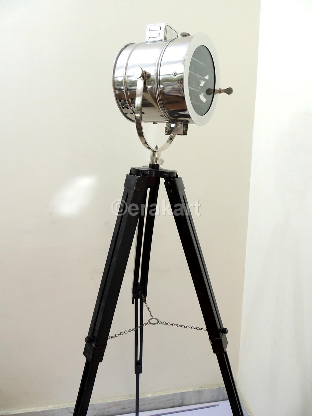 Classy Decor Nautical Marine Steel Tripod Floor Lamp