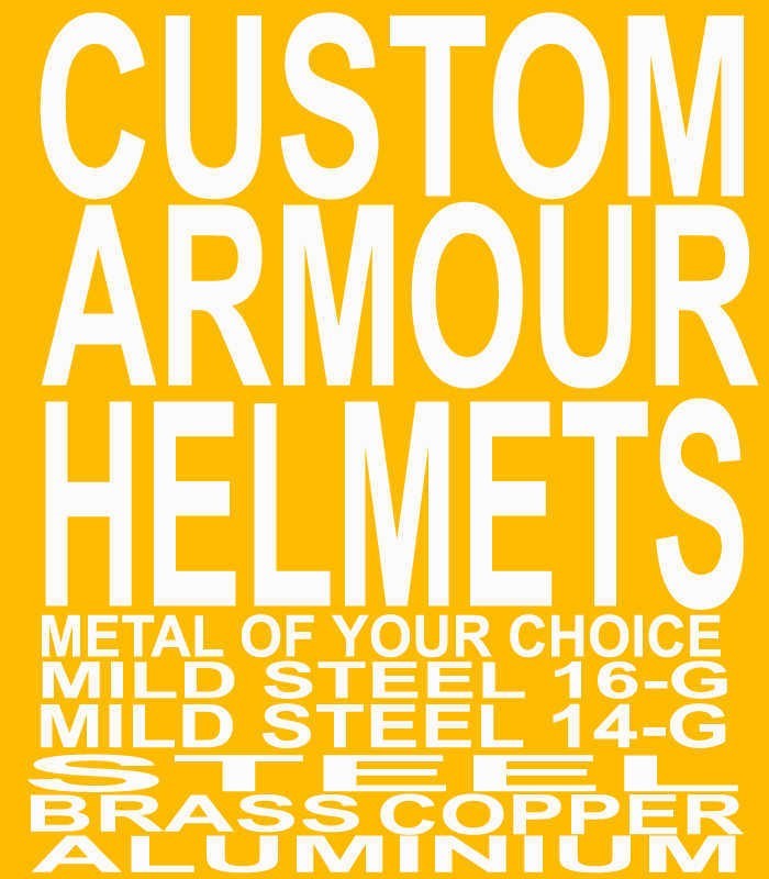 Custom Armour helmet Metal