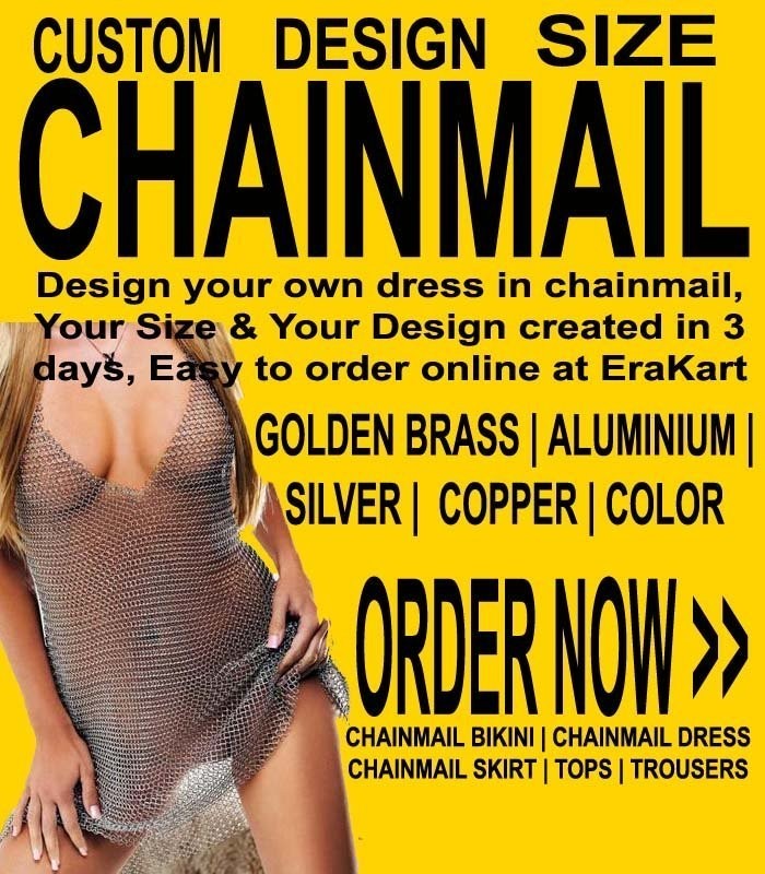 Custom Chainmail dress & bikini for ladies