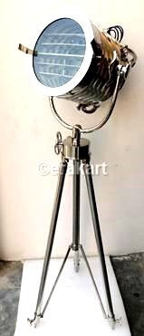 Deco Spot Search Light Chrome Nautical Tripod - view 4