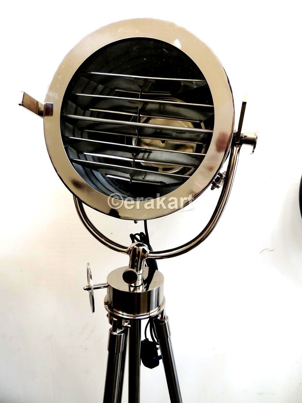 Deco Spot Search Light Chrome Nautical Tripod - view 5
