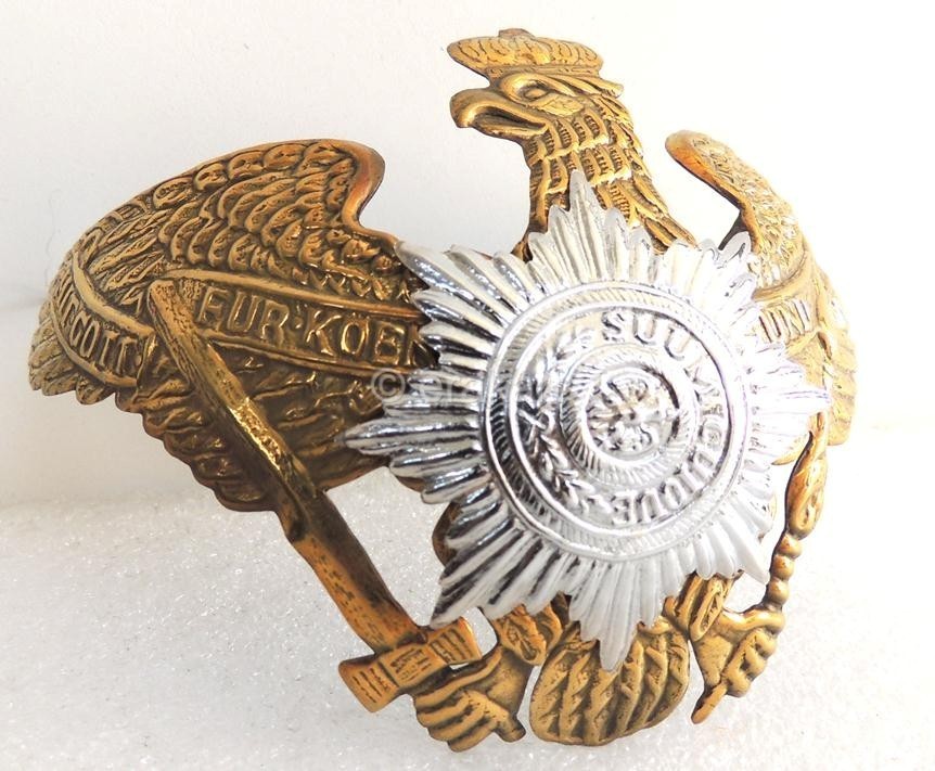 Prussian Garde Wappen Badge - view 3