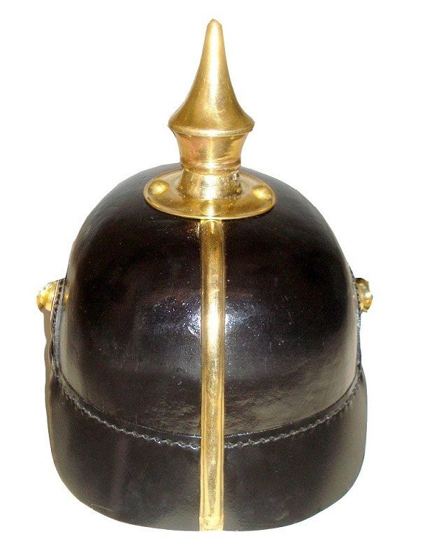 German Leather Pickelhaube Bavaria Helmet - view 4