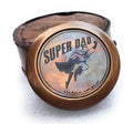 Gift for Dad - Brass Compass Birthday Present for Father