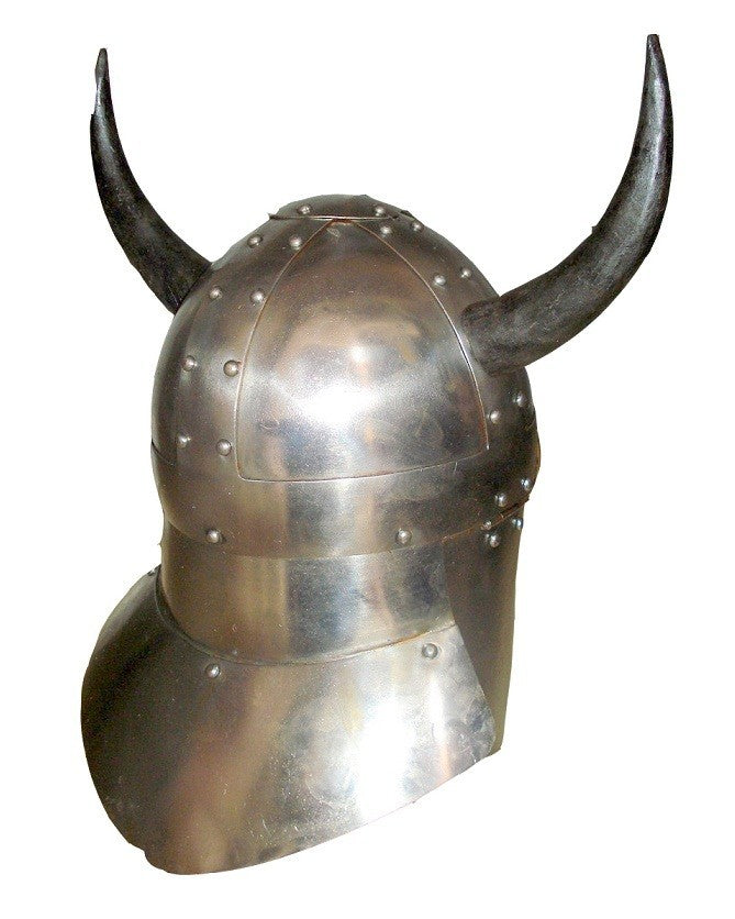Horn Viking Helmet Medieval Warrior - COSTUME - view 4