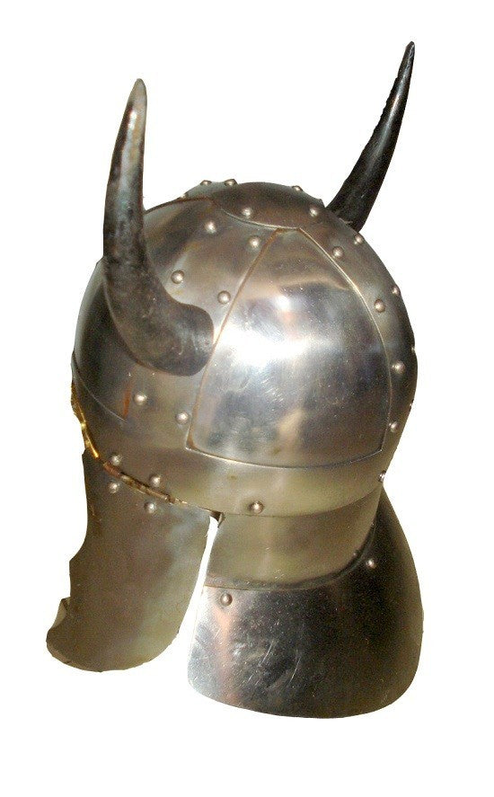 Horn Viking Helmet Medieval Warrior - COSTUME - view 3