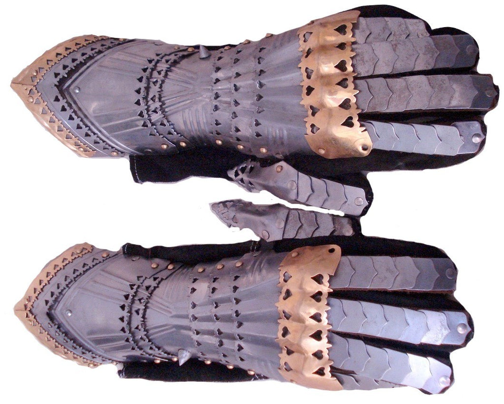 Knight Gauntlets Warrior Gloves   - view 3