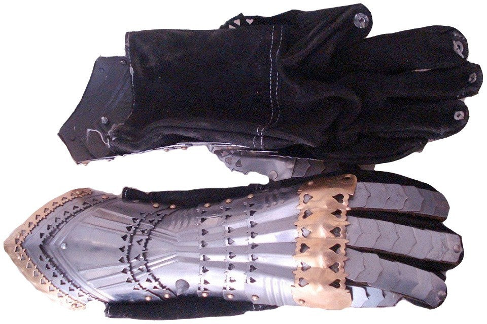 Knight Gauntlets Warrior Gloves   - view 2