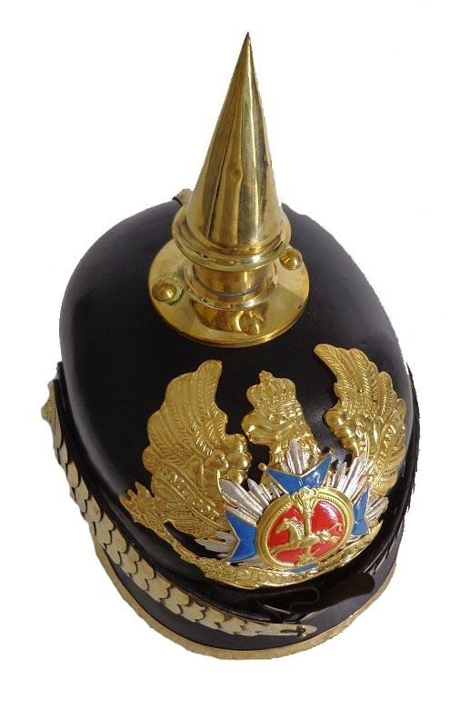 M1895 Brunswick Running Horse Peninsula Pickelhaube Helmet - view 4