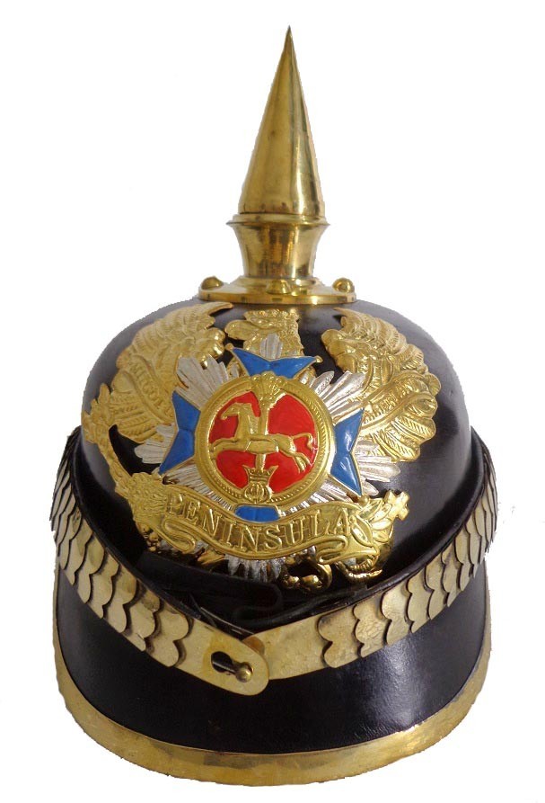 M1895 Brunswick Running Horse Peninsula Pickelhaube Helmet - view 2