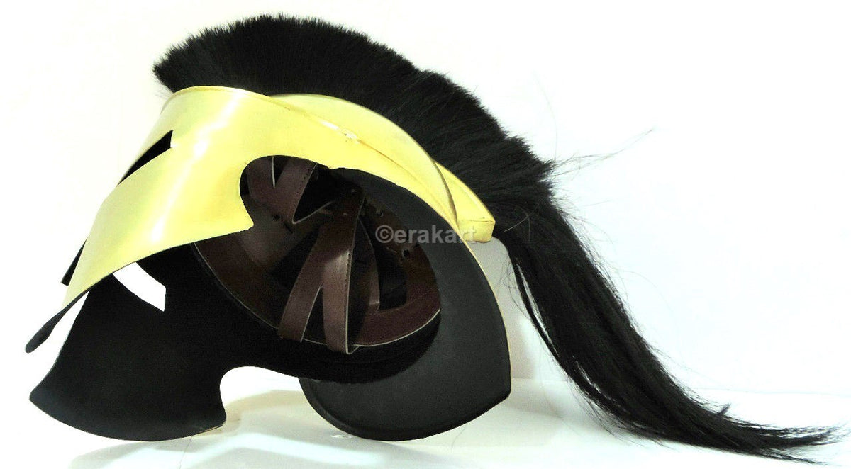 Medieval 300 Sparten Armour Helmet With Replica Metal - view 4