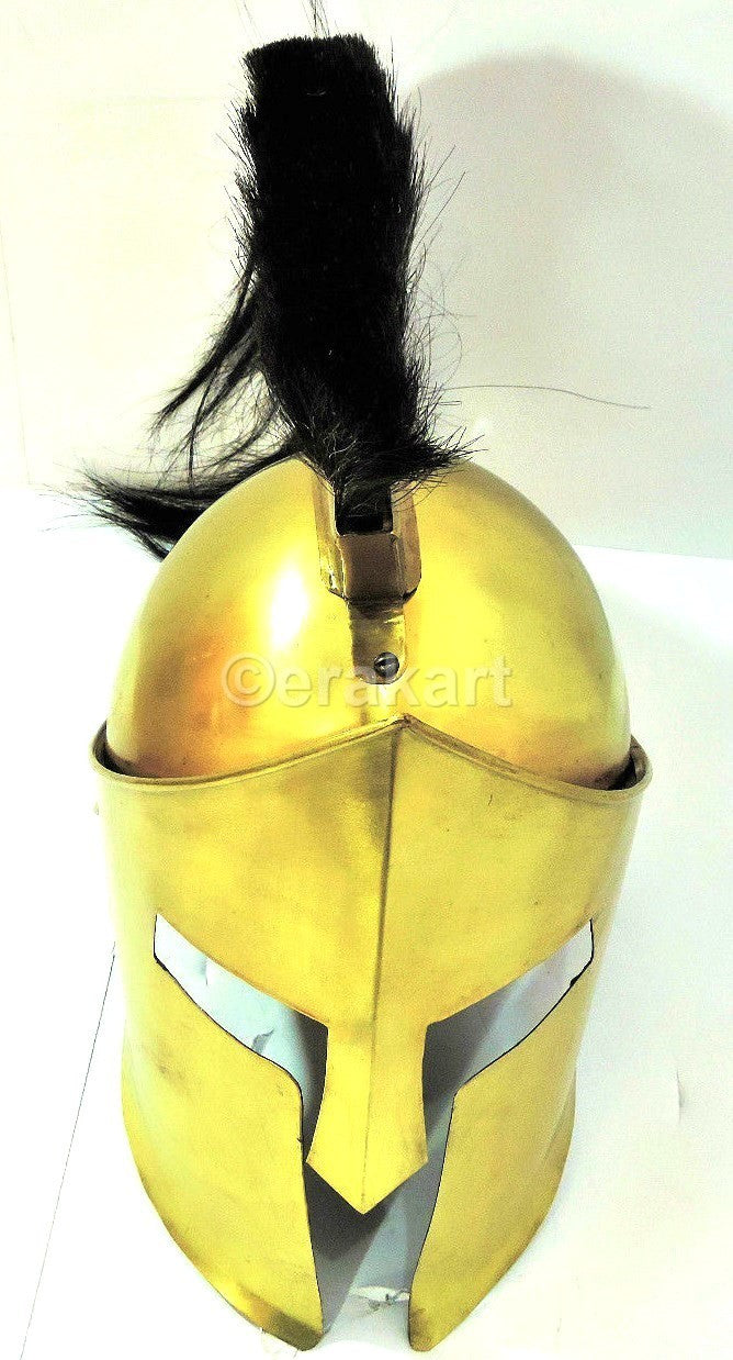Medieval 300 Sparten Armour Helmet With Replica Metal - view 2