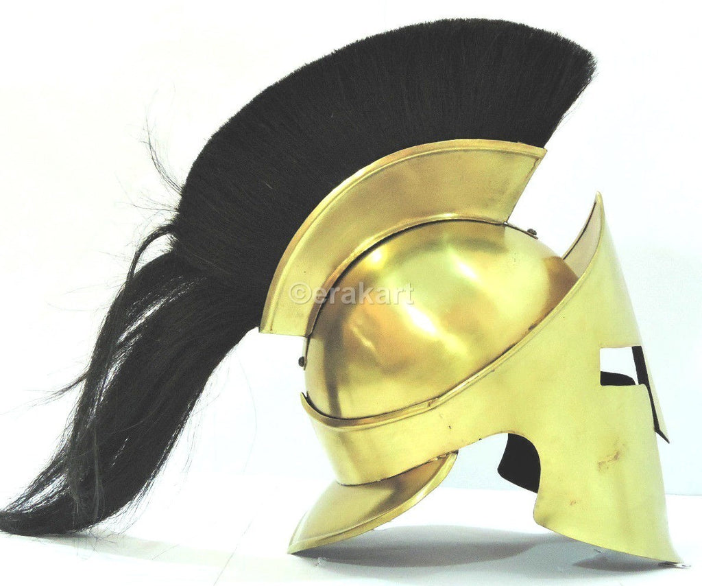 Medieval 300 Sparten Armour Helmet With Replica Metal - view 5