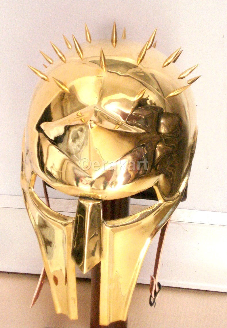 Medieval Armour Maximus Gladiator Polished Helmet - view 2
