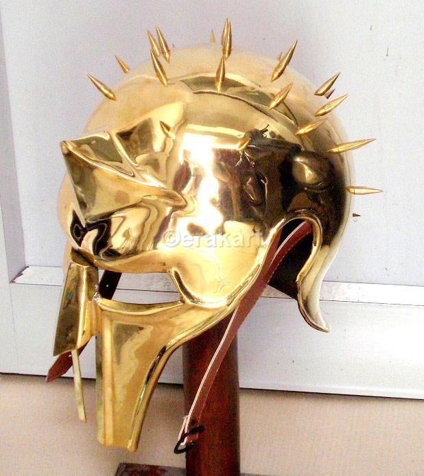 Medieval Armour Maximus Gladiator Polished Helmet - view 3