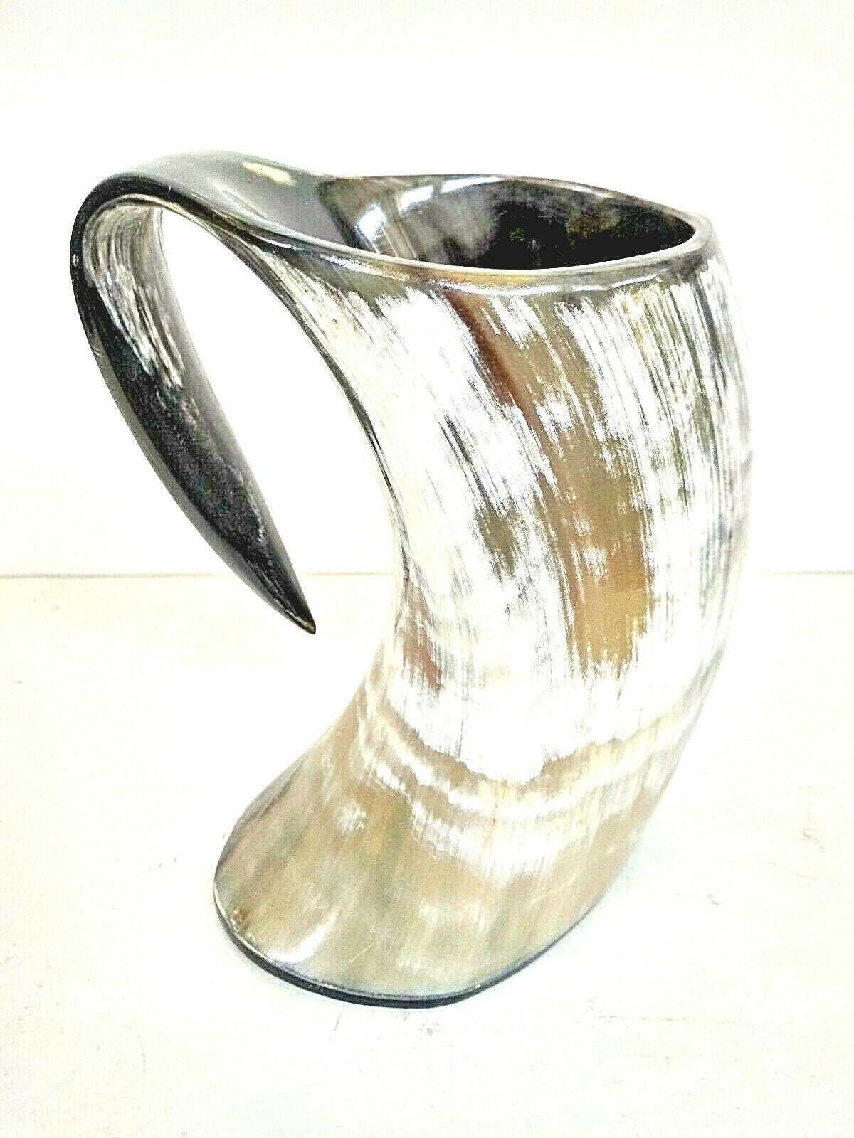 Medieval Viking Drinking Horn Mug Tankard 500ml Large - view 2
