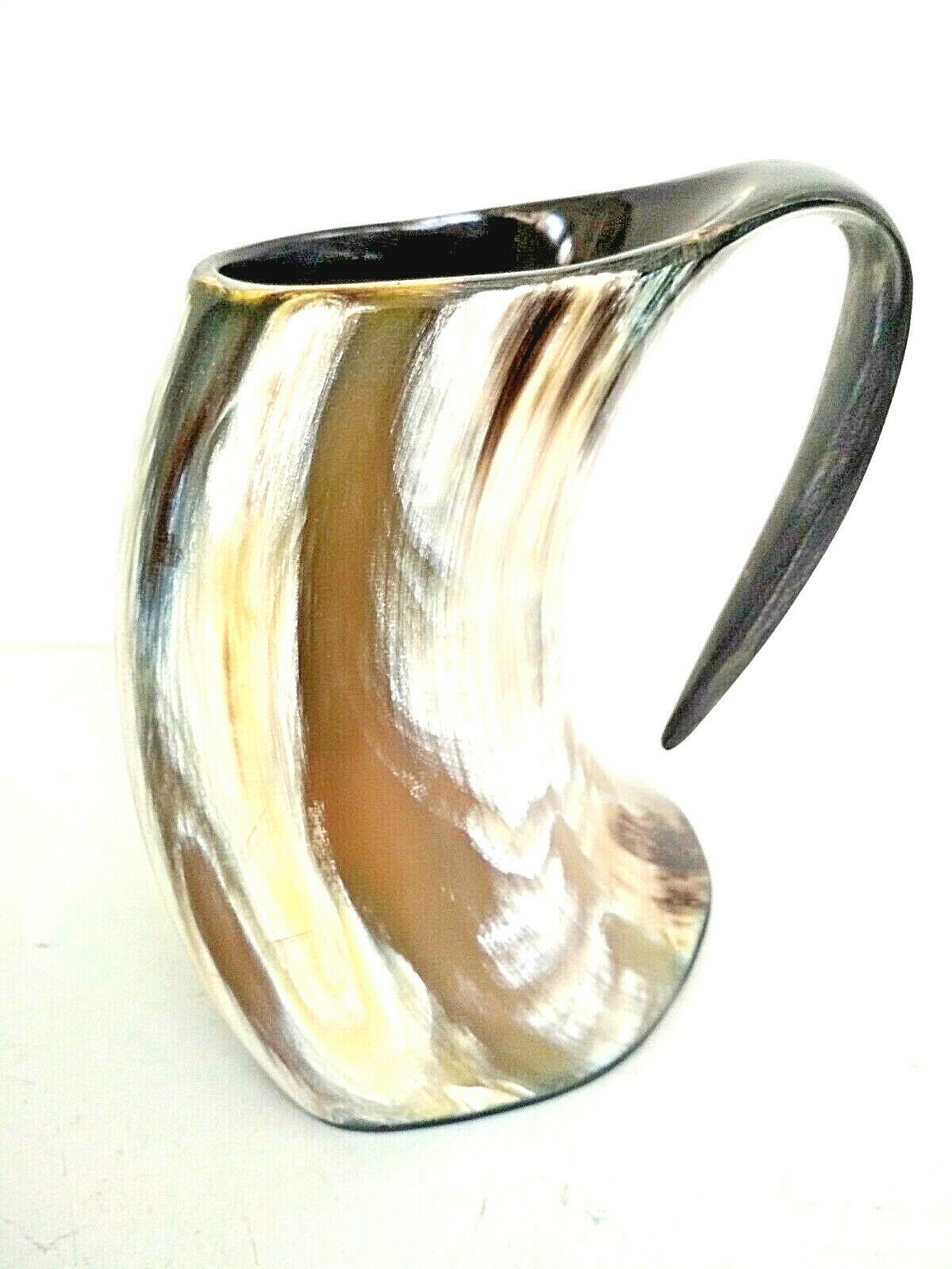 Medieval Viking Drinking Horn Mug Tankard 500ml Large