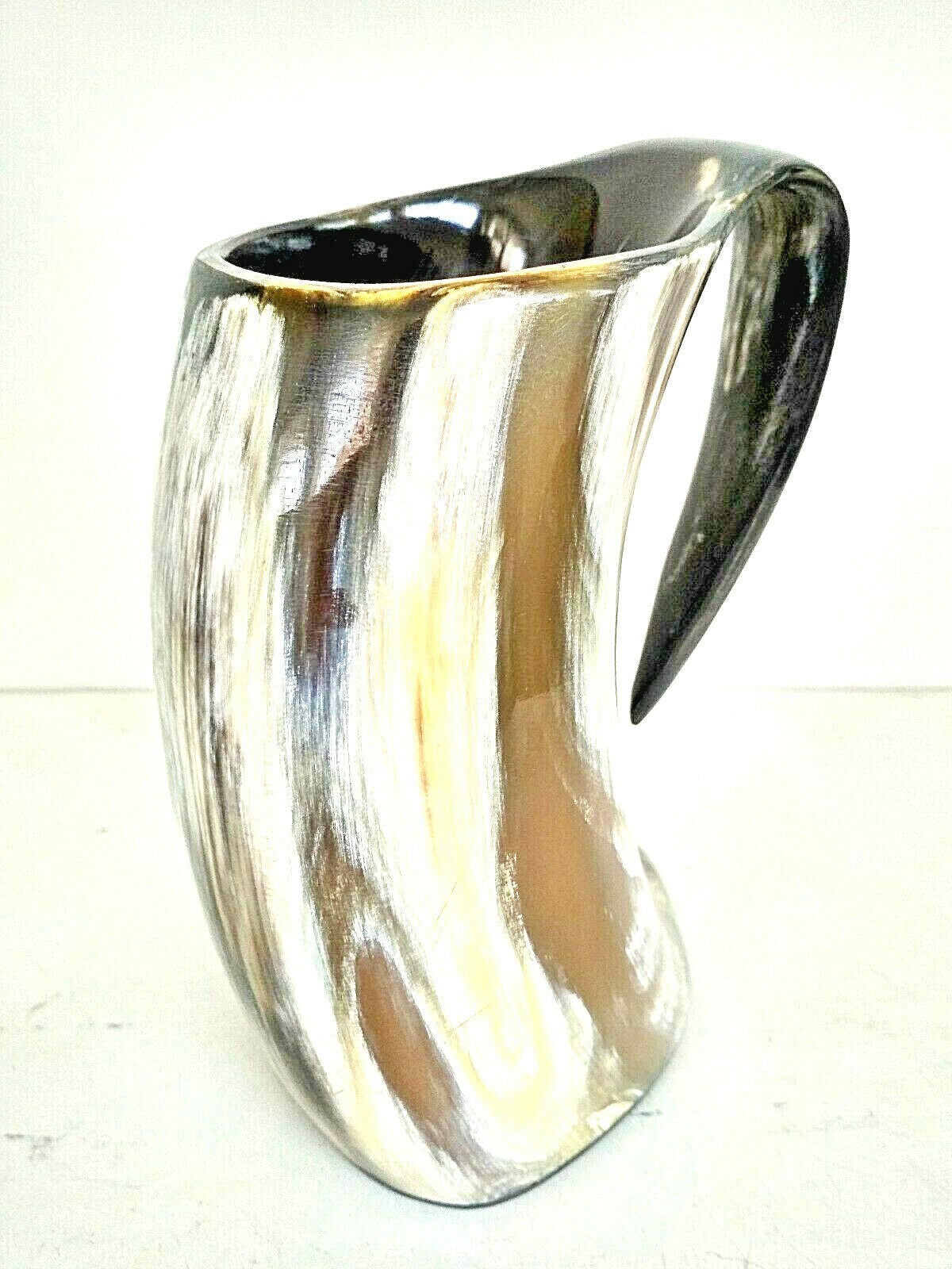 Medieval Viking Drinking Horn Mug Tankard 500ml Large - view 4