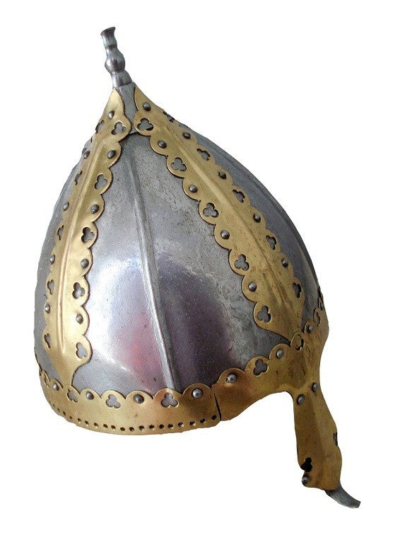 Medieval Royal Crusades Norman Nasal Helmet