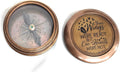 Memorial Gift Brass Compass - Sympathy Gifts for Loss Of Loved Ones Mom Dad Pet