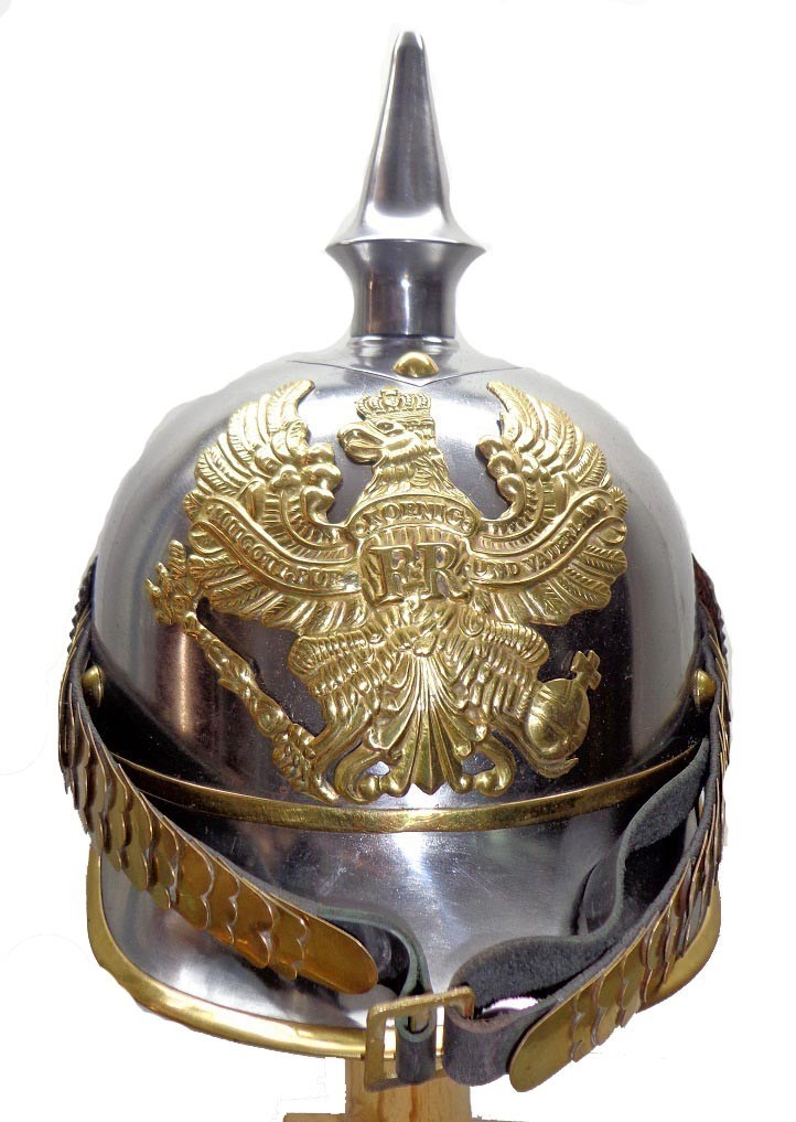 Model 1862 Prussian Kürassier Metalhelme Pickelhaube