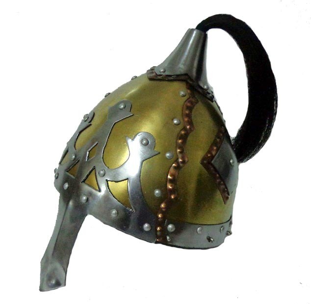 Norman Nasal Battle Ready Armour Helmet - view 2
