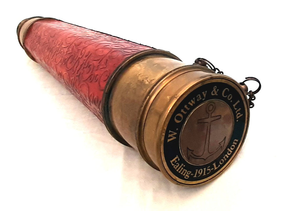 Ottway London Large Brass Telescope 39" inch - view 2