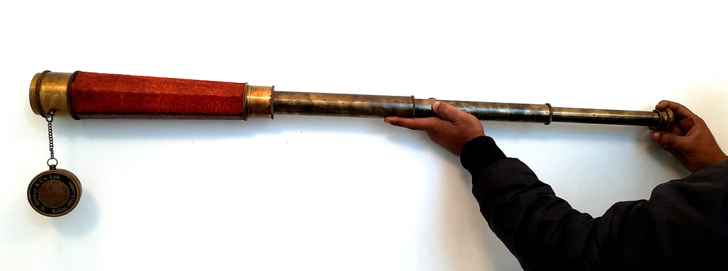 Ottway London Large Brass Telescope 39" inch - view 6