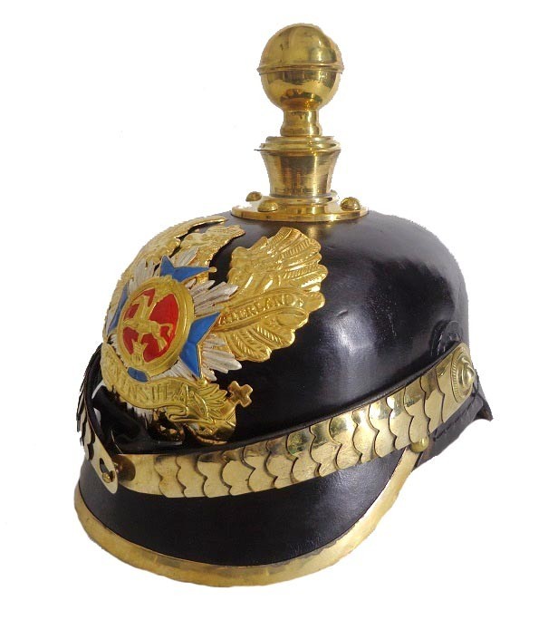 Peninsular Bandeaux Landwehr Pickelhaube Helmet - view 2
