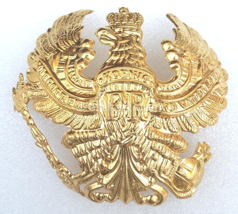 Pickelhaube Brass FR Badge