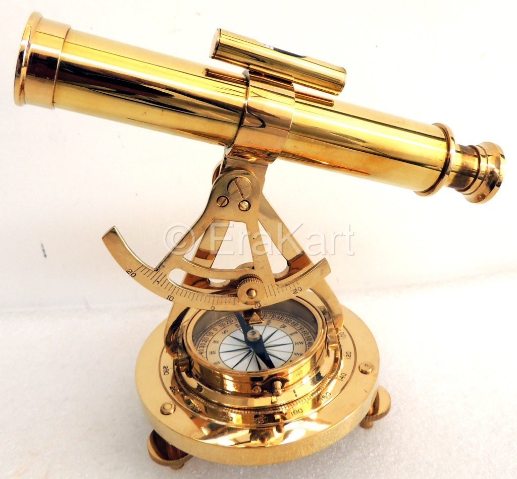  Polished Alidade Telescope - Survey Theodolite 7'' - view 2