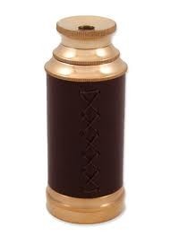 Polished Brass Telescope ~ Handheld Spyglass 6" - view 2