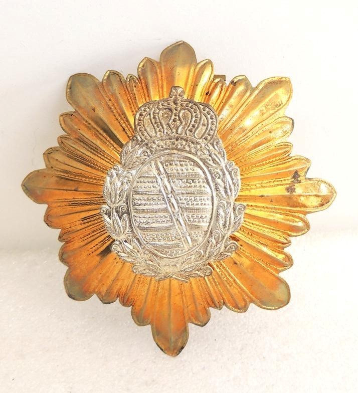 Sachsen Wappen for German Pickelhaube Badge