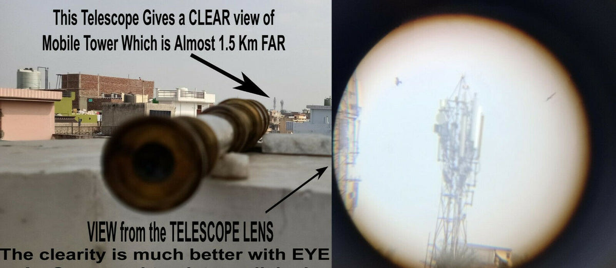 Scout Regiment Brass Telescope 19" London 1940 Broadhurt Clarkson - view 8