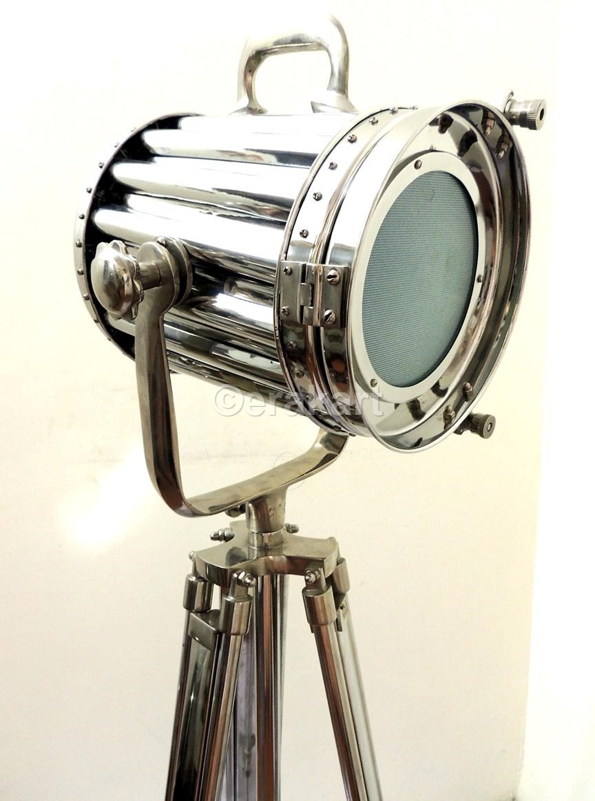 Spotlight Floor Lamp on metal tripod  - view 2