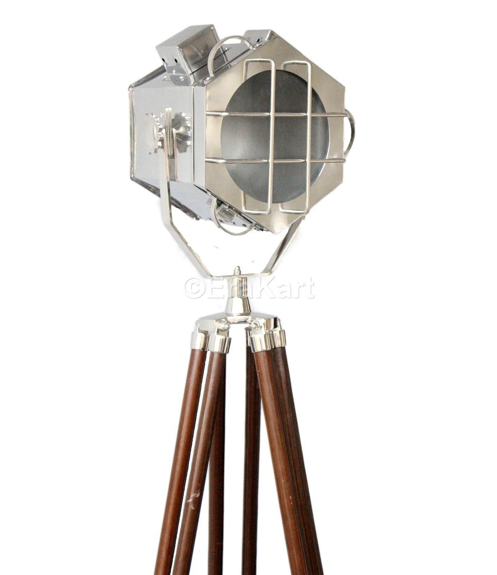 Theater Nautical Spotlight Floor Lamp - view 3