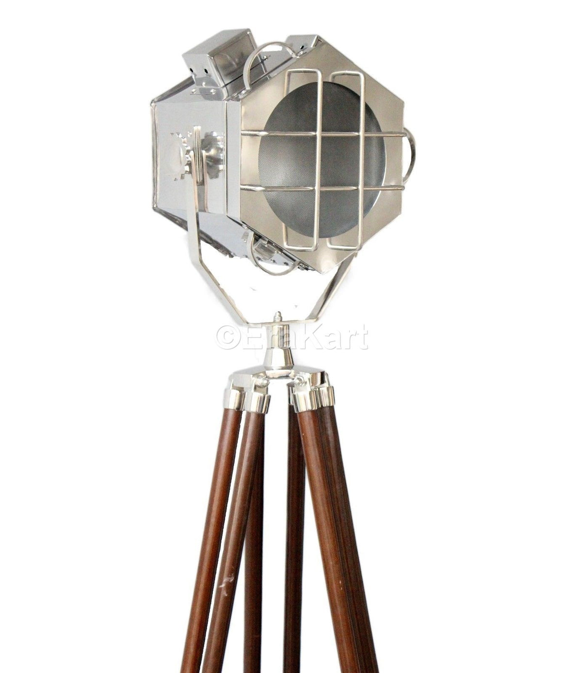 Theater Nautical Spotlight Floor Lamp - view 3