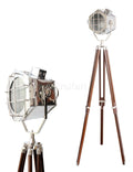 Theater Nautical Spotlight Floor Lamp