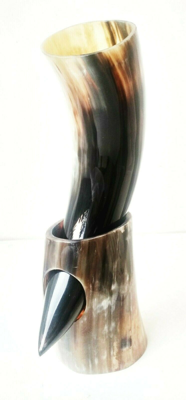 Viking Drinking Horn 10oz Beer Medieval Mug (300ml) - view 7