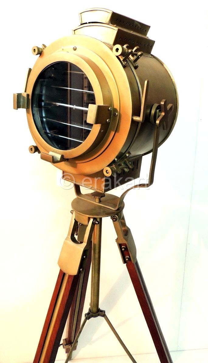 Vintage Floor Lamp Retro Spotlight