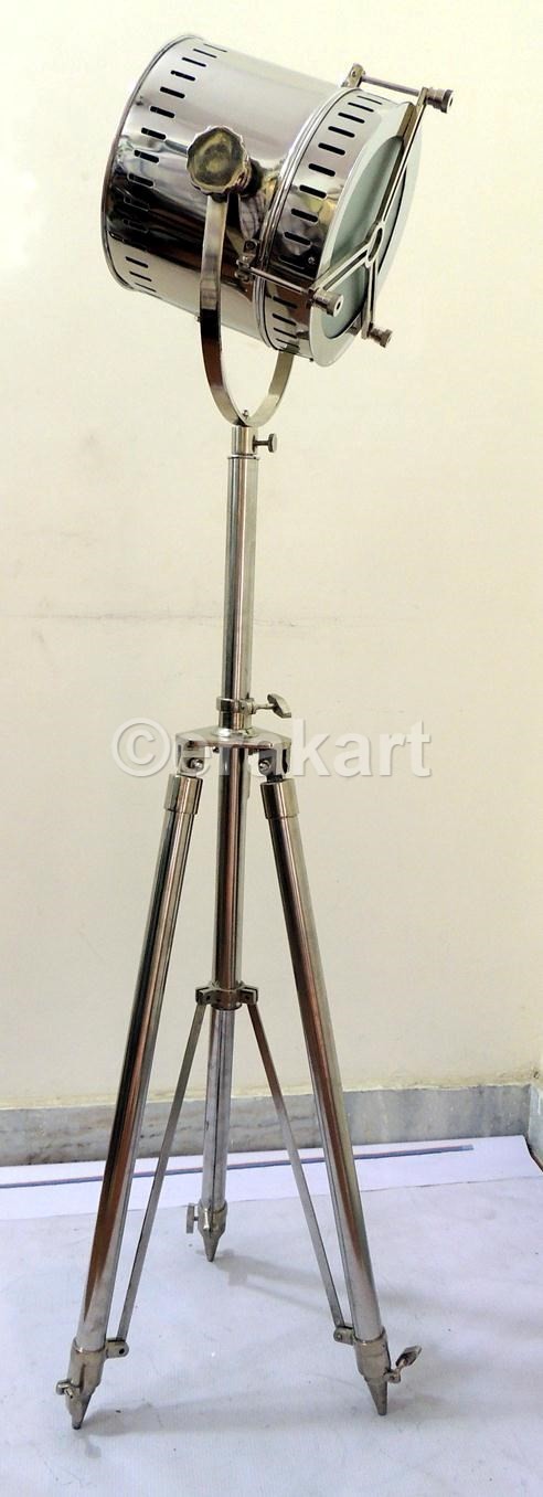 Vintage Style Telescopic Spotlight Floor Lamp