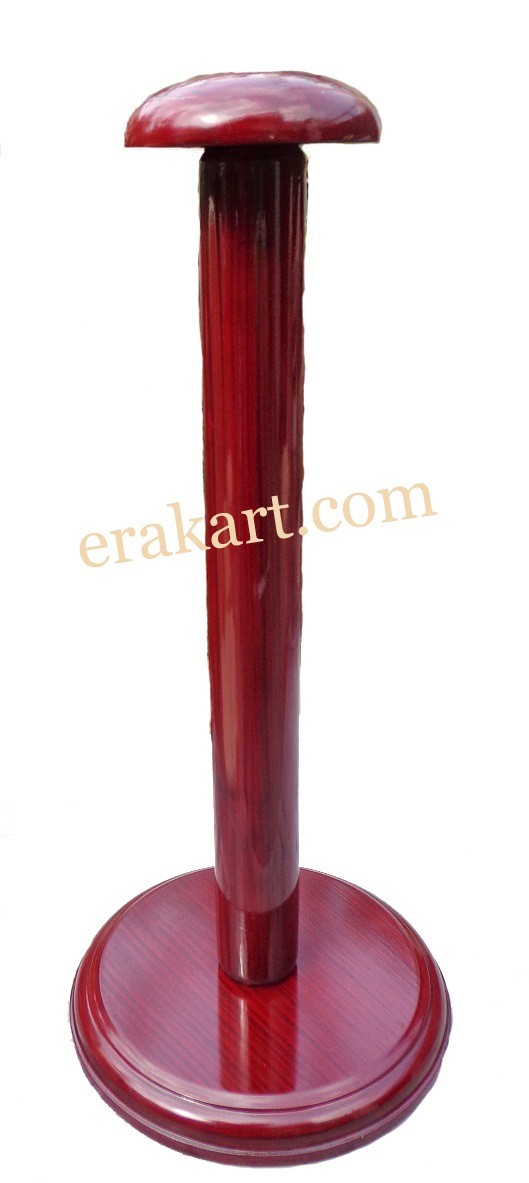 Wood Helmet Display Stand