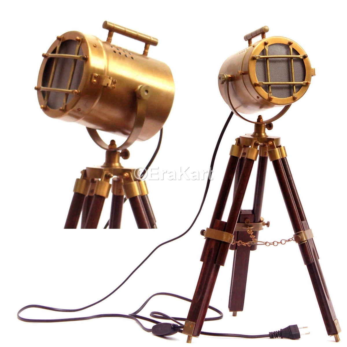 Wooden Timber Stand Lighting Spotlight - view 3