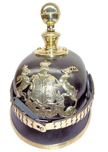 Wurttemberg Pickelhaube German Leather Helmet