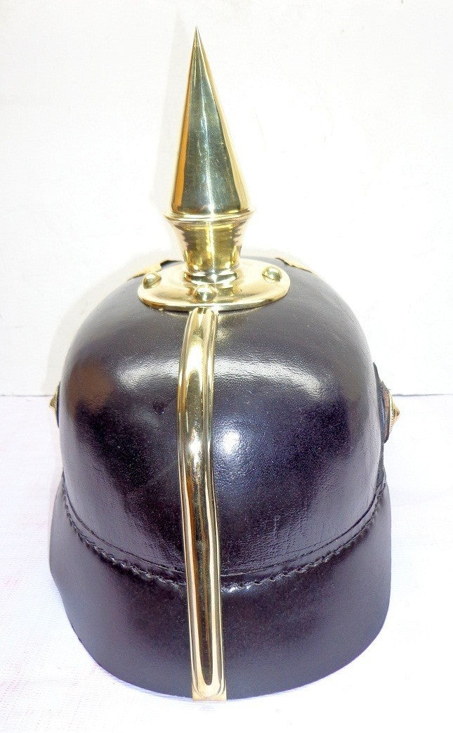 Wurttemberg Pickelhaube German Leather Helmet - view 2